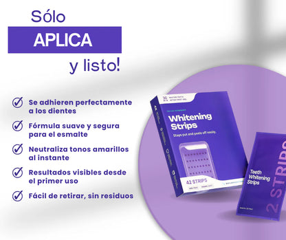 Llegaron a RD🇩🇴!  Las Tiras Moradas DR.Dent 💜  Blanquea tu Sonrisa Sin Dolor!