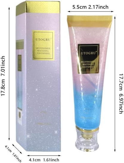 ✨ Llego a RD 🇩🇴 la pasta de Dientes con Niacinamida para Blanquear, Quitar Manchas y Refrescar el Aliento ✨