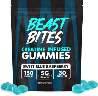 Llegaron las gomitas BEAST BITES — poder puro en cada bocado, deliciosas y fáciles de tomar. 💪