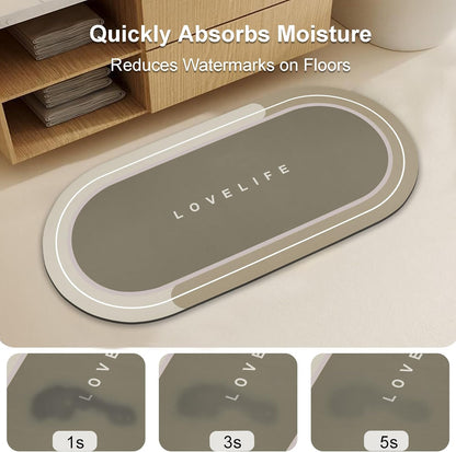 HOME BATH MAT , Alfombra de baño antideslizante y secado rapido!