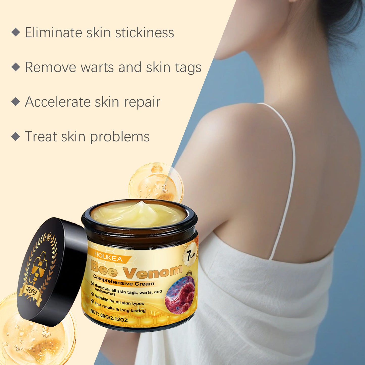 ✨  Piel Firme y Radiante con la Poderosa Fórmula BEE VENOM 🐝