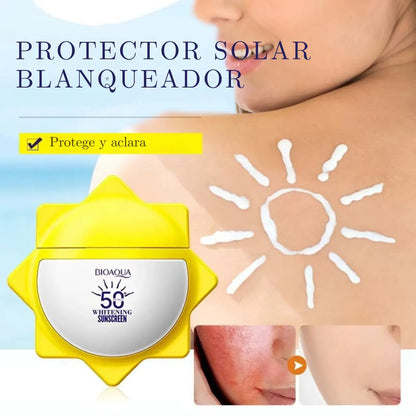 DUO BLANQUEADOR BIOAQUA ~ Aclara , Hidrata y Protege tu piel  ✨ Tu rutina perfecta.