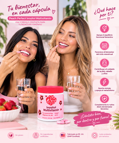 Peach Perfect Inositol Multivitamin  🍑