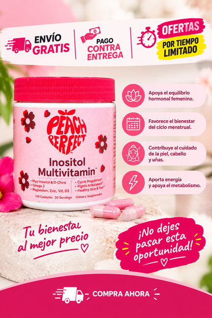 Peach Perfect Inositol Multivitamin  🍑
