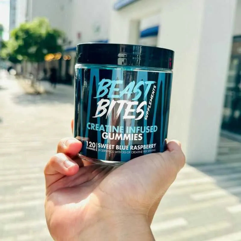 Llegaron las gomitas BEAST BITES — poder puro en cada bocado, deliciosas y fáciles de tomar. 💪