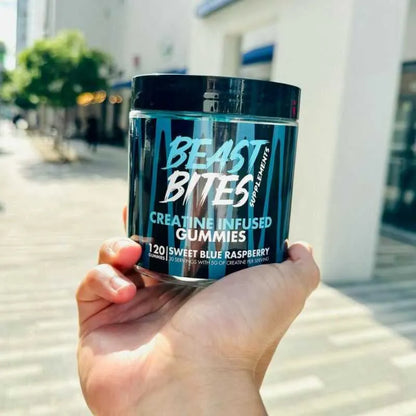 Llegaron las gomitas BEAST BITES — poder puro en cada bocado, deliciosas y fáciles de tomar. 💪