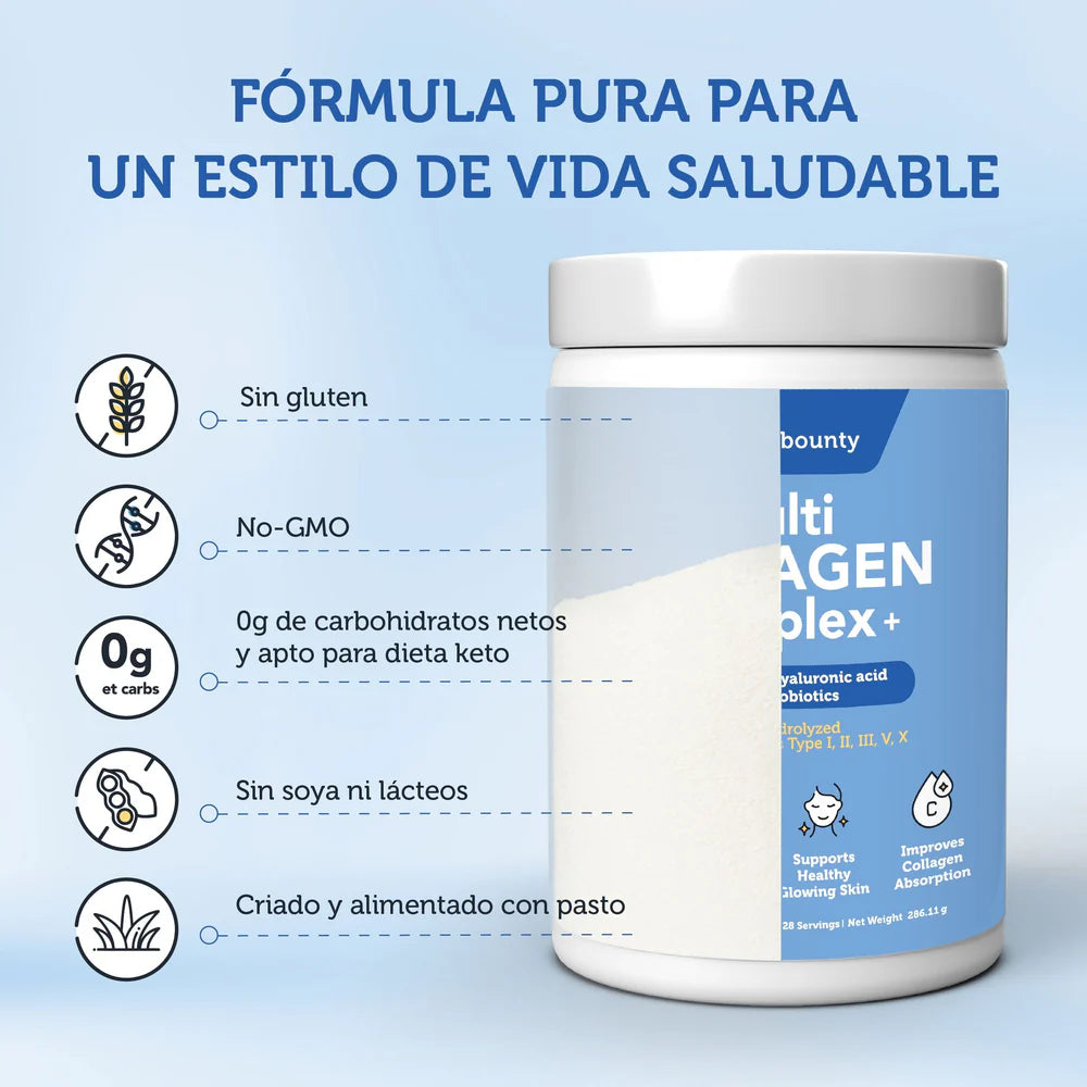 Multi Collagen Complex Plus para el apoyo diario de la salud femenina ✨